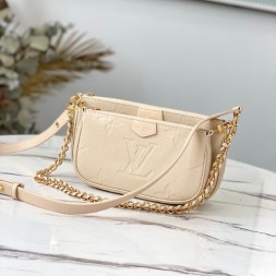 루이비통 멀티 포쉐트 악세수아 M80447 크림