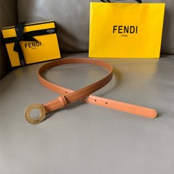 펜디 여성용 신상 벨트 FD2212  브라운  금장