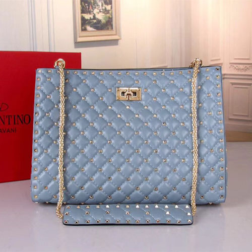 발렌티노 락스터드 스파이크 토트 백 NW2B0A66 민트