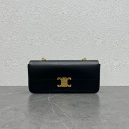 셀린느 체인 숄더백 197413 블랙 금장