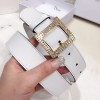 디올  신상 벨트  M5418-1 화이트