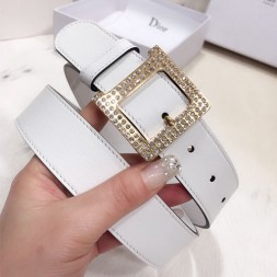 디올  신상 벨트  M5418-1 화이트