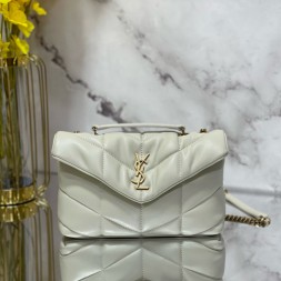 생로랑 퀼팅 푸퍼 토이 숄더백 759337-1