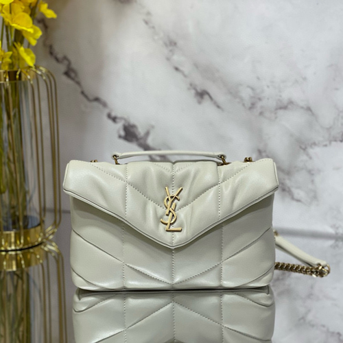 생로랑 퀼팅 푸퍼 토이 숄더백 759337-1