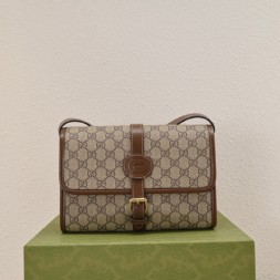 구찌 인터로킹 GG 메신저백 745679