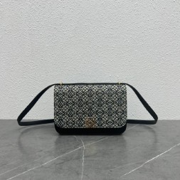 로에베 고야 미듐 숄더백 11600 블랙