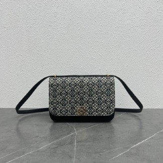 로에베 고야 미듐 숄더백 11600 블랙