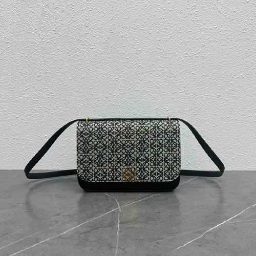 로에베 고야 미듐 숄더백 11600 블랙