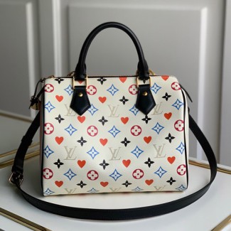 루이비통 게임 온 스피디 반둘리에 25 M57466 화이트