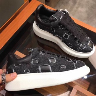 알렉산더 맥퀸 남여공용 신상 스니커즈 533719 블랙