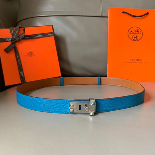 에르메스 신상  벨트 XTY181  블루 은장