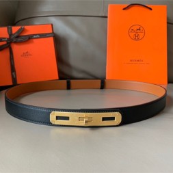 에르메스 신상  벨트 XTY184  블랙  금장