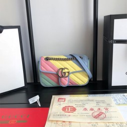 구찌 GG 마몽 스몰 숄더백 443497 멀티