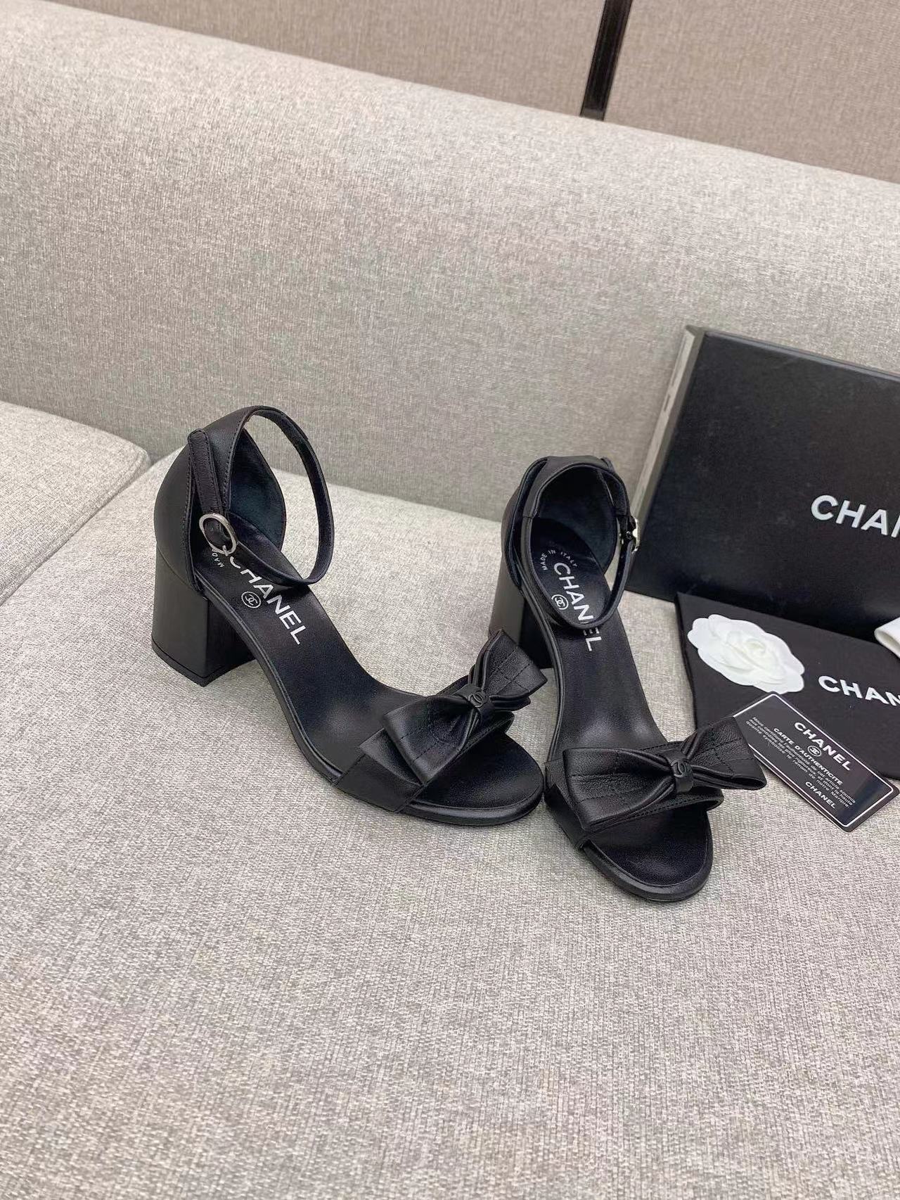 샤넬 여성용 샌들 G34390 블랙