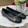 샤넬 여성용 플랫 G34395 블랙