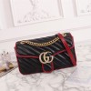 구찌 GG 마몽] 스몰 숄더백 443497 블랙