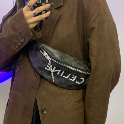 셀린느 트리오페 남여공용 벨트백 힙색 60086