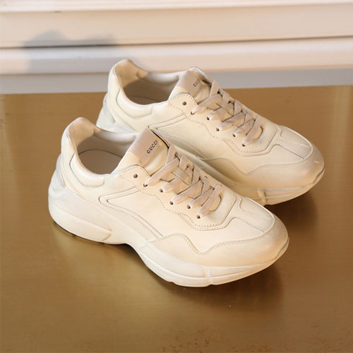 구찌 남여공용 롸이톤 스니커즈 500879 아이보리