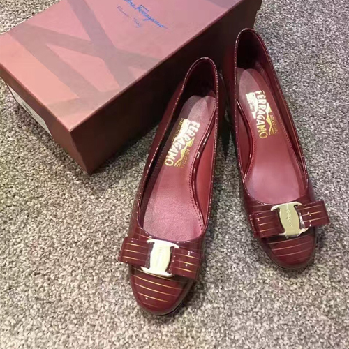 페레가모 17S/S 여성 펌퍼스 슈즈 FG617