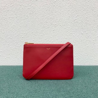 셀린느 매니아온 트리오백 미듐 187603 레드