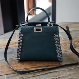 펜디 신상 미니 피카부백 8BN245 청록색