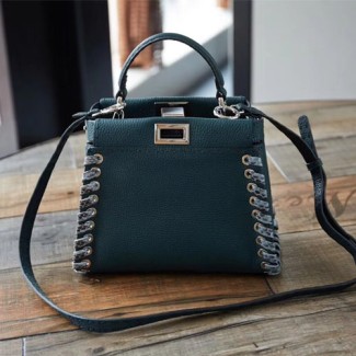 펜디 신상 미니 피카부백 8BN245 청록색