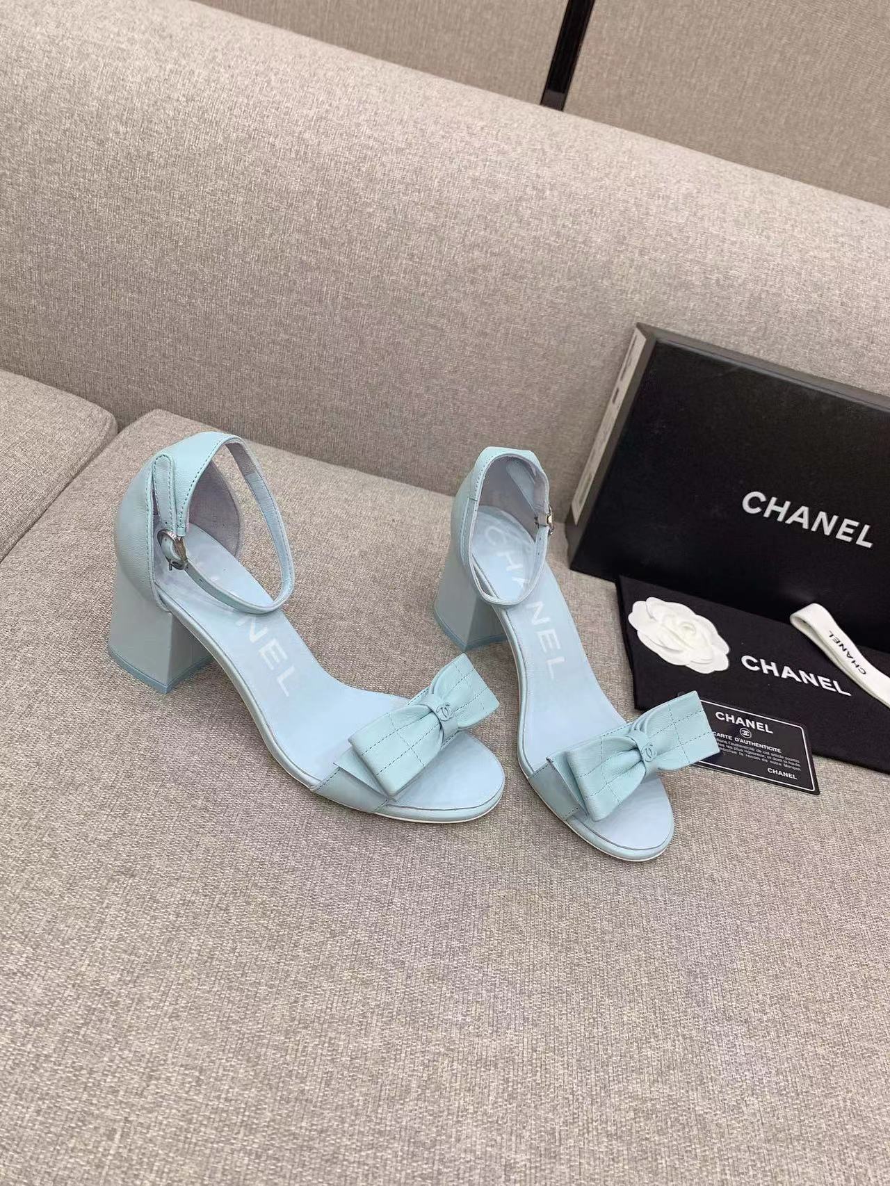 샤넬 여성용 샌들 G34390 블루