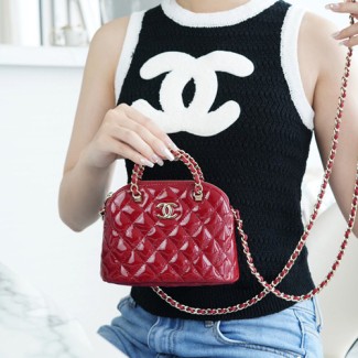  샤넬 페이던트 체인 달린 미니백 AP3354 레드