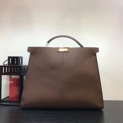 펜디 피카부 X-라이트 레귤러 백 8BN304 브라운