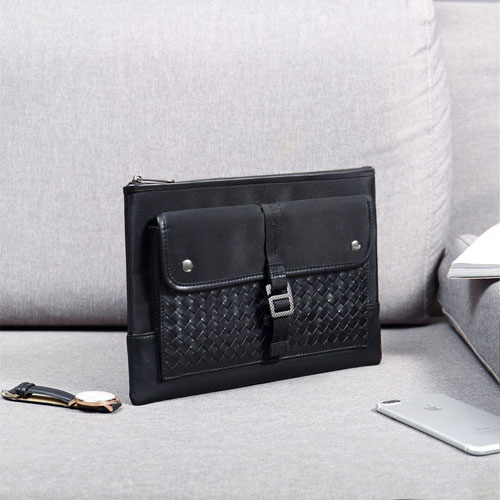 보테가 신상 미듐 클러치백 404350 블랙