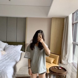 톰브라운 남여공용 반팔 TB8797-2