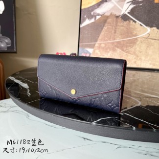 루이비통 사라 월렛 M61182 네이비