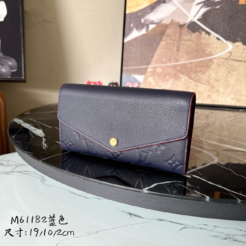루이비통 사라 월렛 M61182 네이비