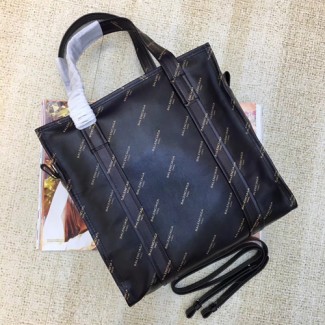 발렌시아가 바자 S 쇼퍼백 480793 블랙