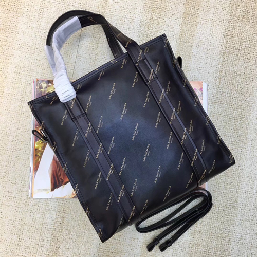 발렌시아가 바자 S 쇼퍼백 480793 블랙