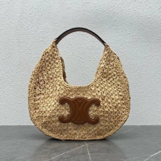 셀린느 클래식 라피아 호보백 112772