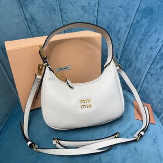 미우미우 호보백 5BC161 화이트