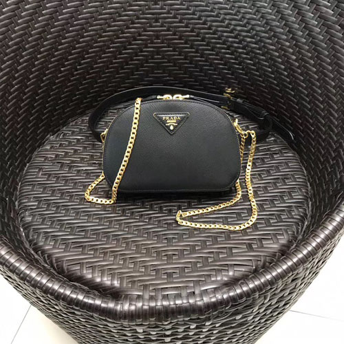 프라다 사피아노 벨트 크로스백 1BL023 블랙