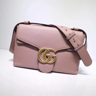 구찌 마몬트 숄더백 미듐 401173 핑크