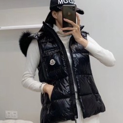 몽클레어 여성용 발라비오 패딩조끼 MC3561 블랙