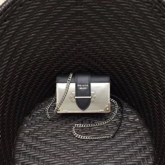 프라다 18S/S 카이에 숄더백 1BH018 실버