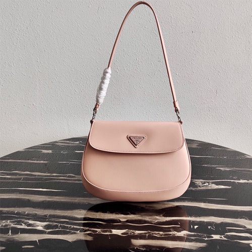 프라다 클레오 브러시드 레더 숄더백 1BD311 핑크