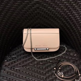 프라다 여성 시빌레 가죽 숄더 백 1BD170 핑크