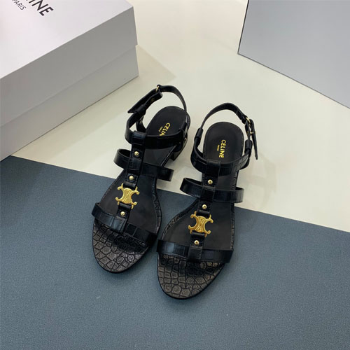 셀린느 여성용 신상 샌들 CE3566 블랙