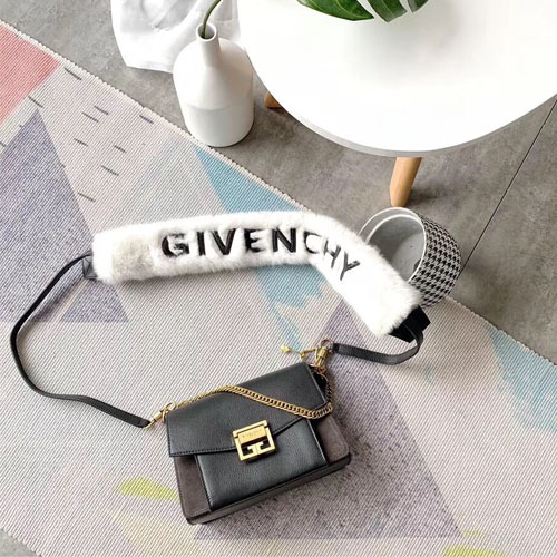 지방시 신상 GV3 스몰 숄더백 BB501 블랙 금장