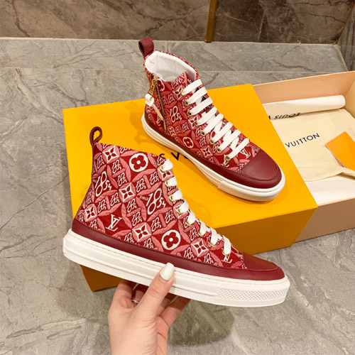 루이비통 SINCE 1854 스텔라 스니커 부츠 M0352 레드