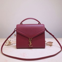 입생로랑 카산드라 숄더백 578000 버건디