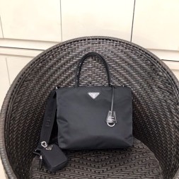 프라다 테수토 쇼핑 토트백 1BG320 블랙