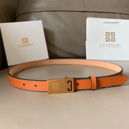 지방시 신상  벨트 GBS-8914 오렌지 금장