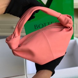 보테가 더블 놋 미니 가죽 탑 핸들 백 629635-2